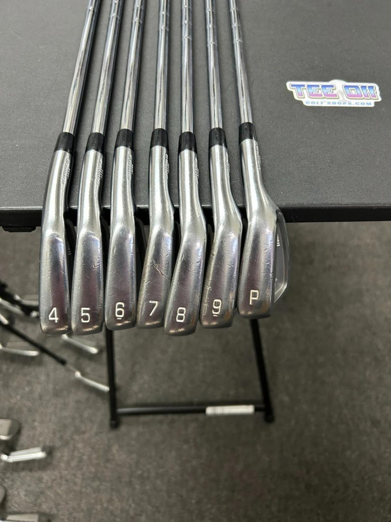 Mizuno MP-18 Irons Set 4-PW KBS Tour X-Stiff Flex GP Grips RH