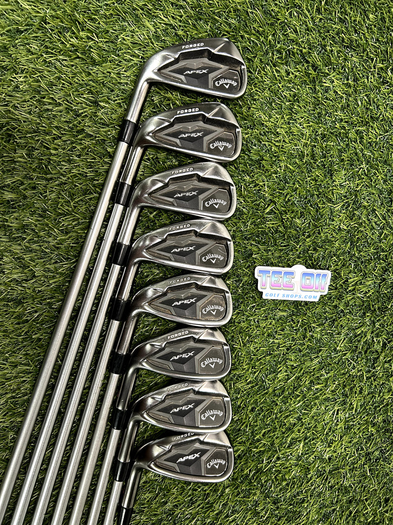 Callaway Apex C-Taper 4-AW Iron Set Stiff LH