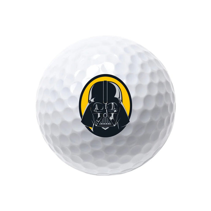 Volvik Disney Star Wars™ Dark Side Sleeve White/Black Golf Balls