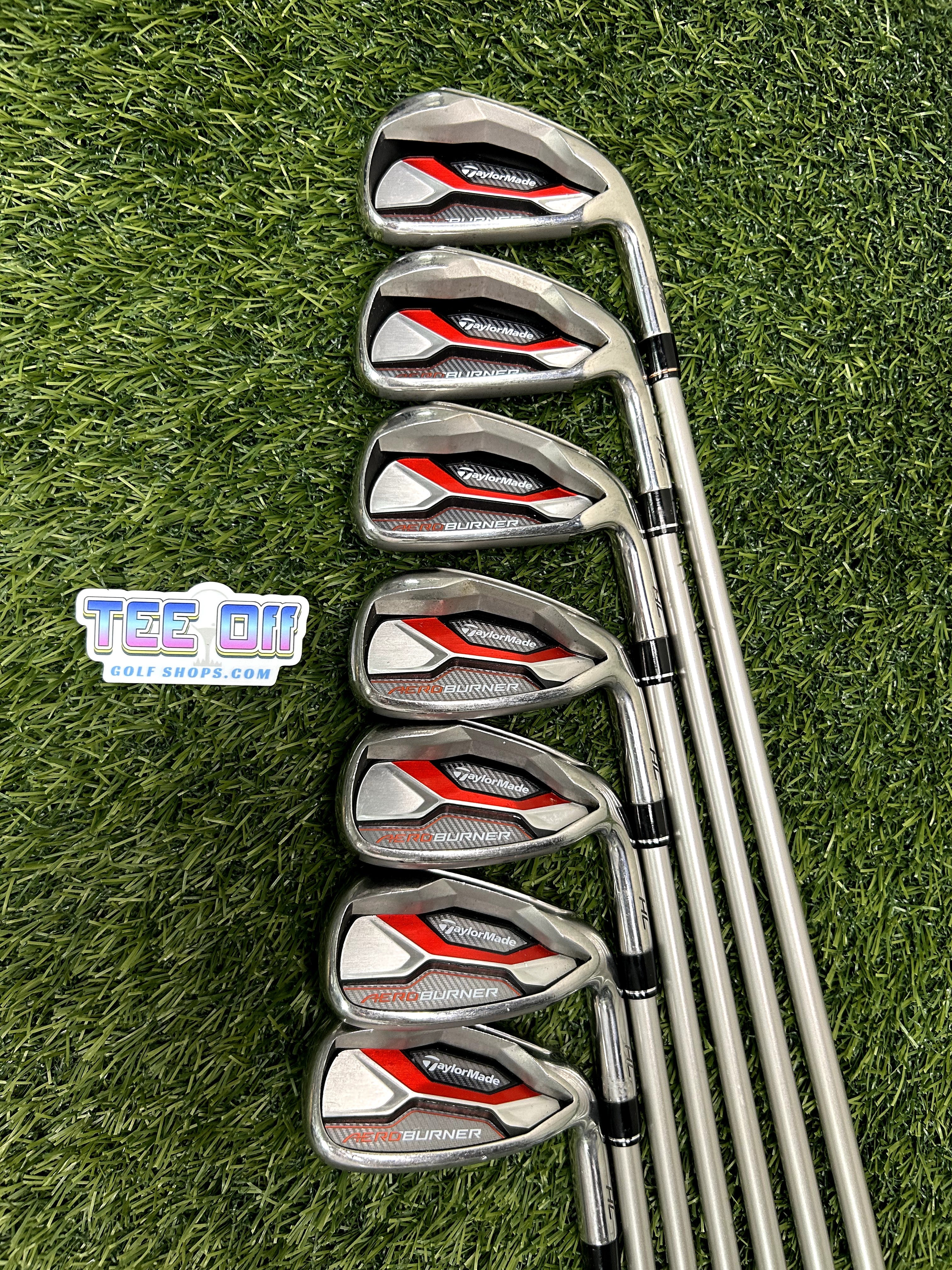TaylorMade AeroBurner 4-AW Iron Set Ladies RH — TEE OFF GOLF SHOPS