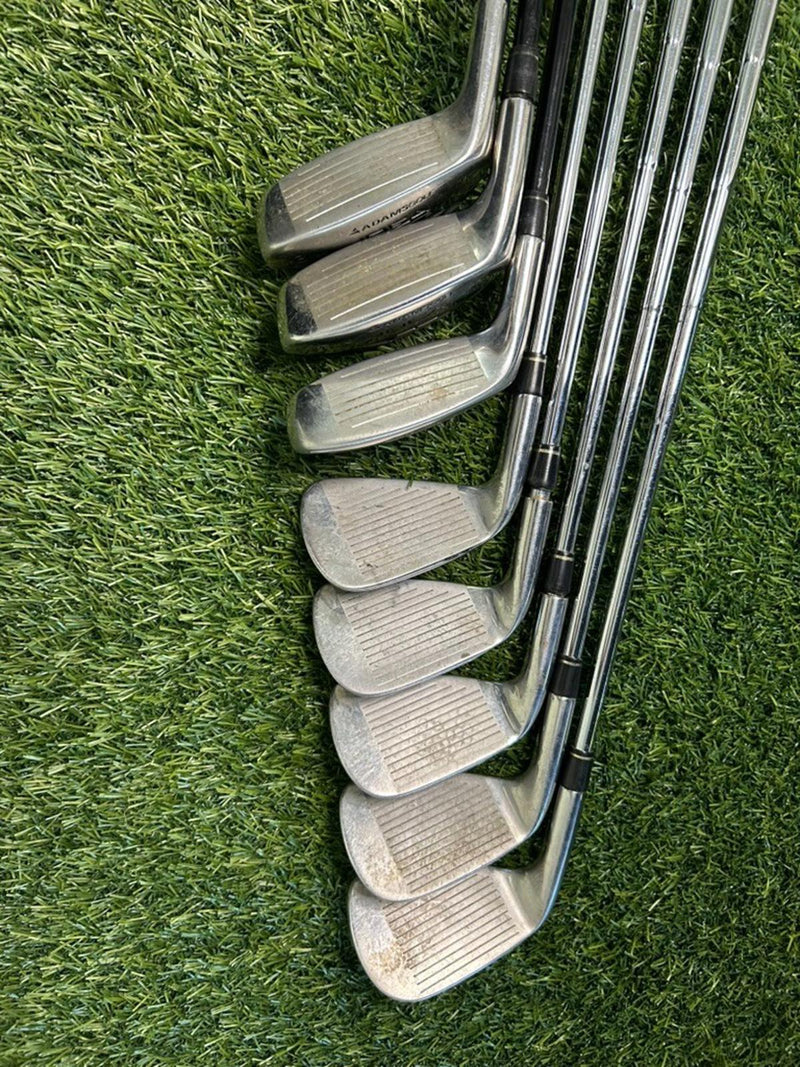 Adams Idea A3 Irons Set Combo 3-5H, 6-PW ProLaunch Stiff Flex RH – Pre-Owned Golf Club – TEE OFF Golf Shops
