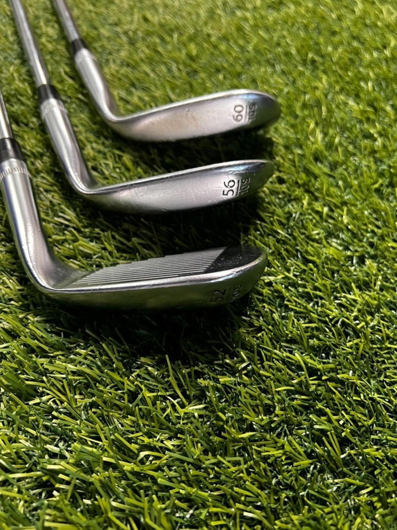 Callaway JAWS Blue 52/56/60 Loft Wedge Set GW/SW/LW LH