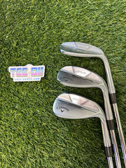 Callaway Opus PW/SW/LW Wedge Set 48/54/58 Loft Wedge Flex RH