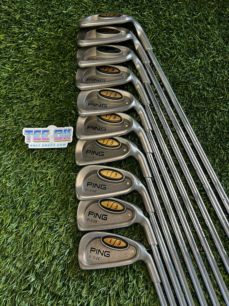 Ping i3 O-SIZE White Dot 2-SW Iron Set Stiff RH