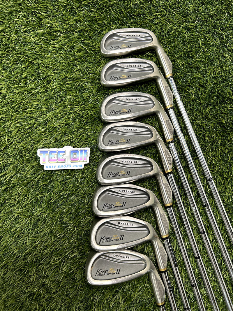 Cobra King Cobra II Oversize 3-PW Iron Set Stiff RH