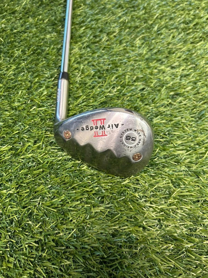 Hippo Air Wedge II 56 Loft SW Steel Wedge Flex Original Grip RH – Pre-Owned Golf Club – TEE OFF Golf Shops