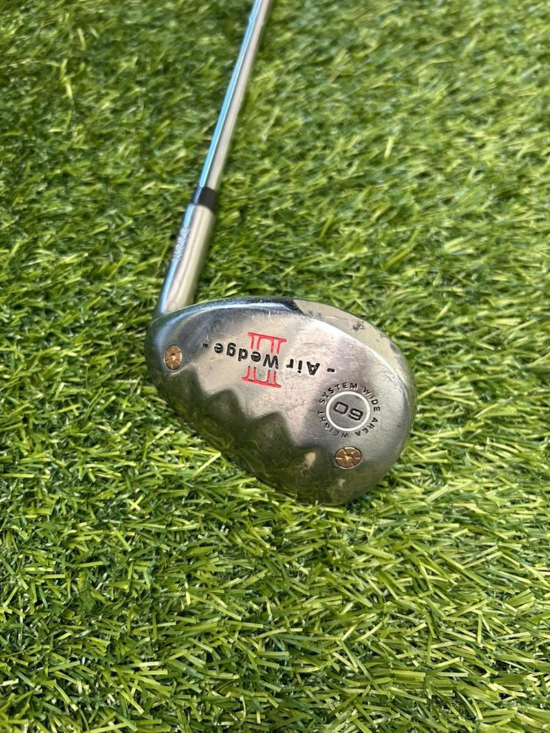 Hippo Air Wedge II 60 Loft LW Steel Wedge Flex Original Grip RH – Pre-Owned Golf Club – TEE OFF Golf Shops