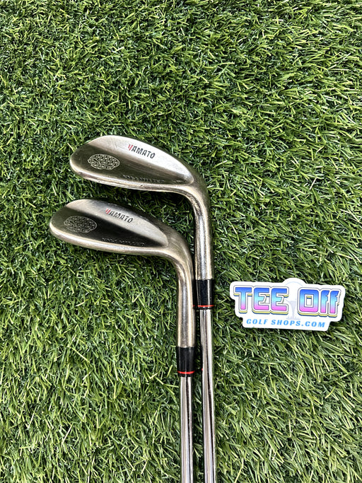 YAMATO YM-1 Milled 54/58 SW/LW Wedge Set 54/48 Loft Wedge Flex RH