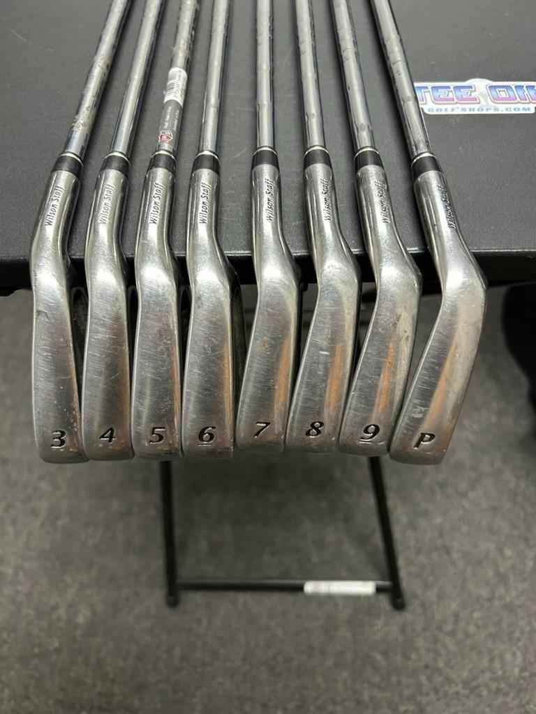 Wilson Staff Ci6 Irons Set 3-PW True Temper Stiff Flex Original Grips RH