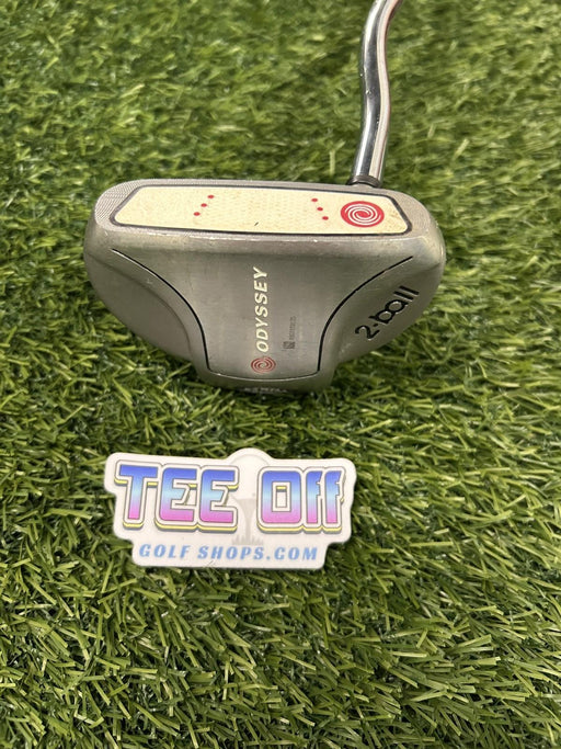 Odyssey 2 Ball 35" Mallet Putter SS Grip RH – Pre-Owned Golf Club – TEE OFF Golf Shops