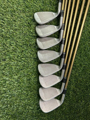 Cleveland Tour Action TA7 Irons Set 3-PW Gold Shafts Regular Flex Golf Pride RH – Pre-Owned Golf Club – TEE OFF Golf Shops