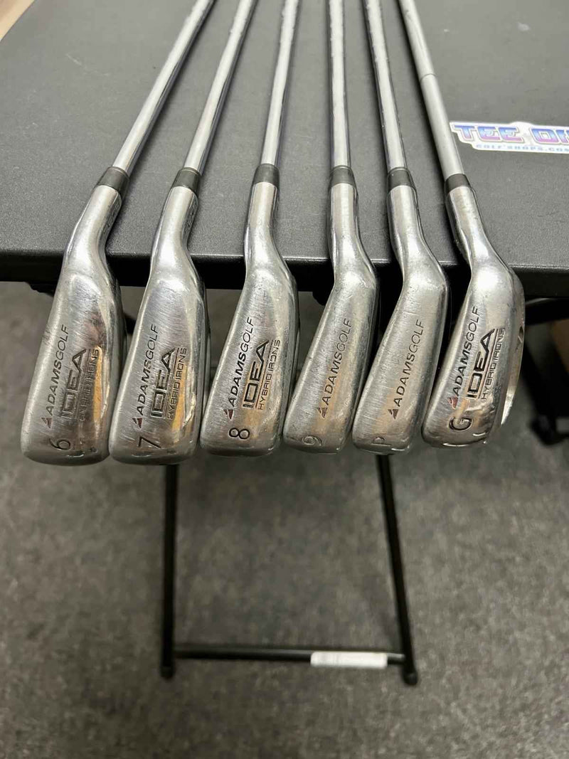 Adams Idea a30s Irons Set 6-GW Steel Regular Flex GP Grips RH