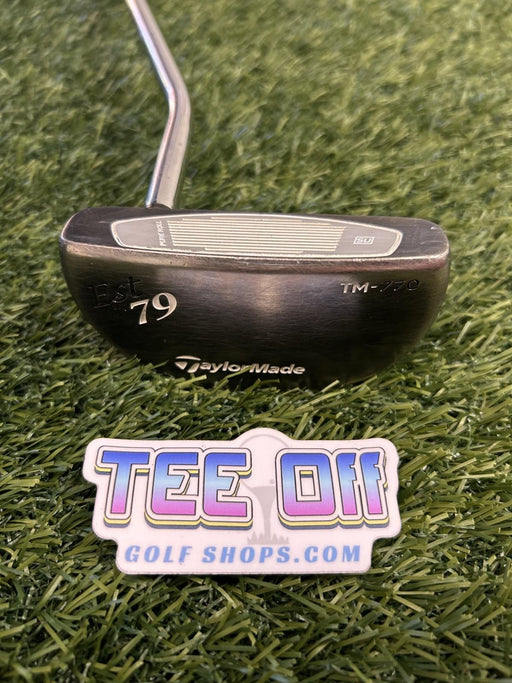 TaylorMAde TM-770 35" Mid-Mallet Putter Karma Grip LH – Pre-Owned Golf Club – TEE OFF Golf Shops