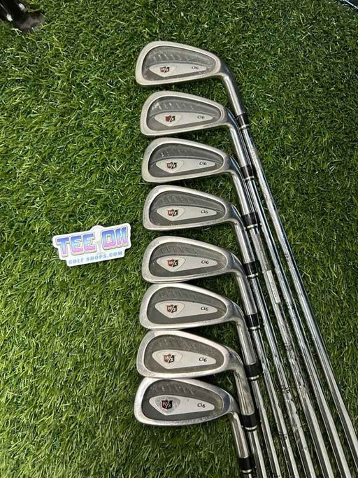 Wilson Staff Ci6 Irons Set 3-PW True Temper Stiff Flex Original Grips RH