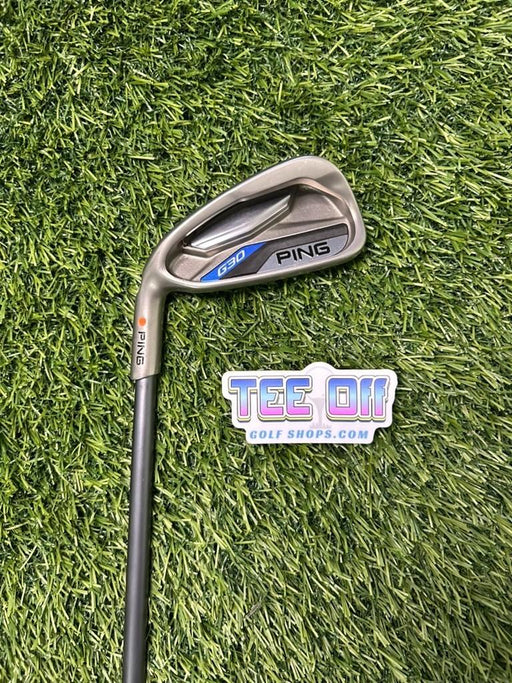 Ping G30 Orange Dot 4 Iron CF5 Stiff Regular SR Flex Original Grip LH – Pre-Owned Golf Club – TEE OFF Golf Shops