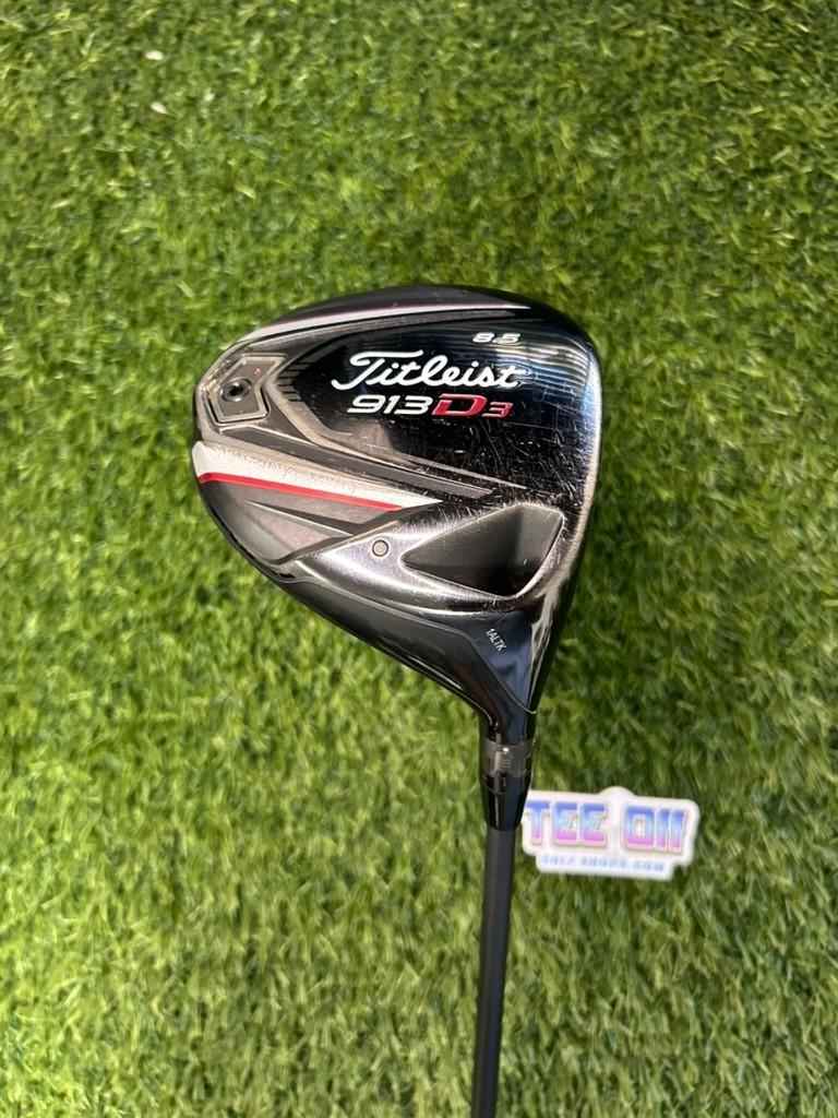 Titleist 913 D3 Driver 8.5 Loft Diamana X-Stiff Flex Original Grip RH