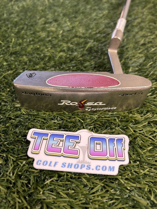 TaylorMade Rossa Daytona Sport I Copper 35" Blade Putter Original Grip RH – Pre-Owned Golf Club – TEE OFF Golf Shops