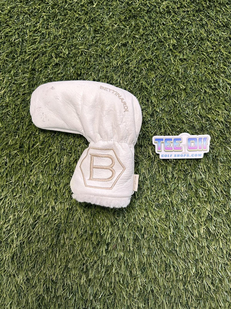 Bettinardi White Leather 3 of 4 Sock Blade Putter Head Cover – Pre-Owned Golf Club – TEE OFF Golf Shops