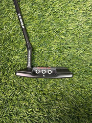 Custom Scotty Cameron Special Select Squareback 2 Black White & Red LA Golf Shaf