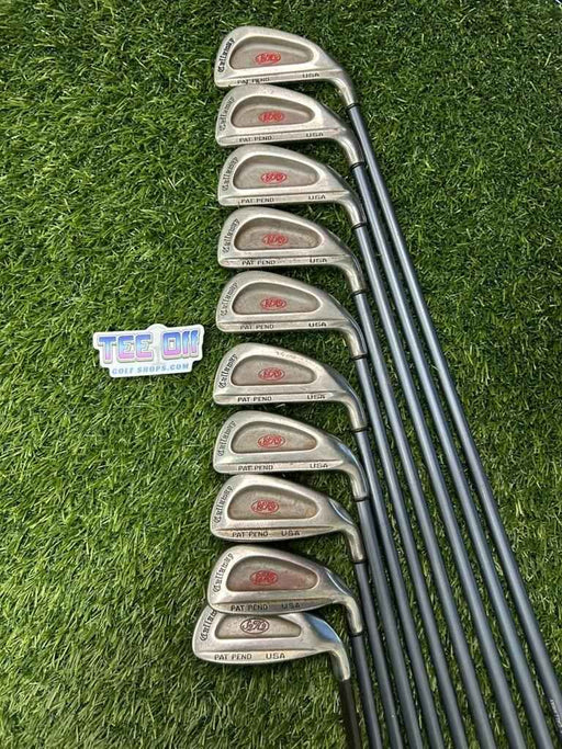 Callaway S2H2 Irons Set 1-PW RCH90 Regular Flex GP Grips RH
