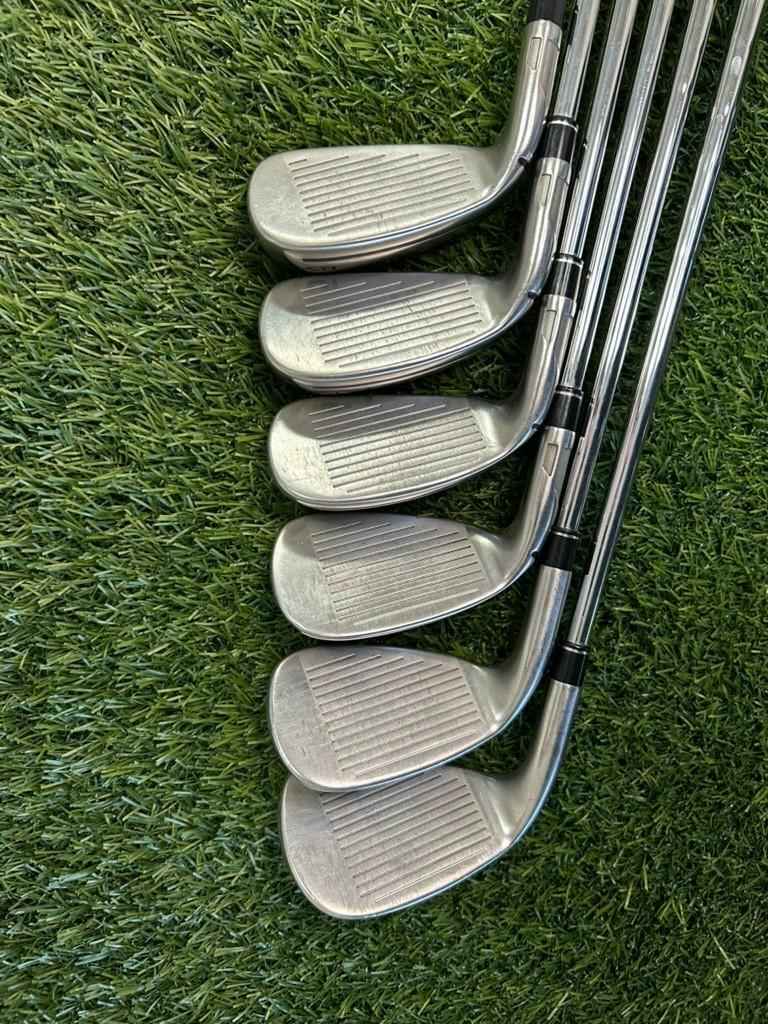 TaylorMade Stealth HD Iron Set +1" 5-PW KBS Stiff Flex Original Grips RH