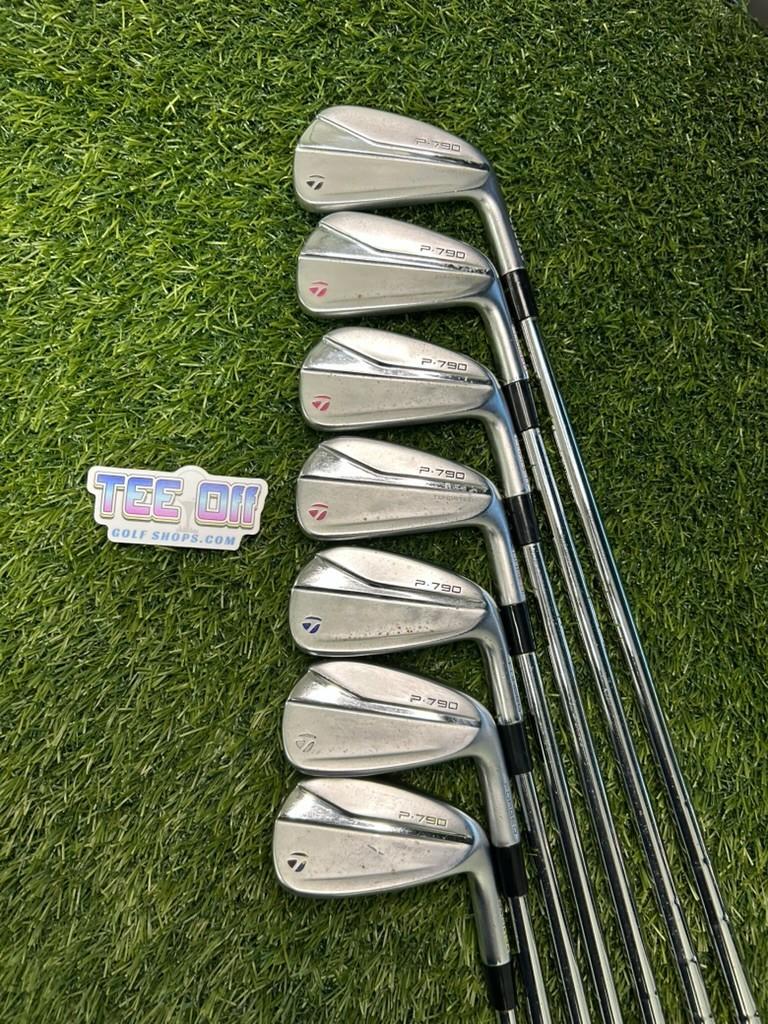 TaylorMade P790 Irons Set 4-PW TT Stiff Flex GP Align Grips RH – Pre-Owned Golf Club – TEE OFF Golf Shops