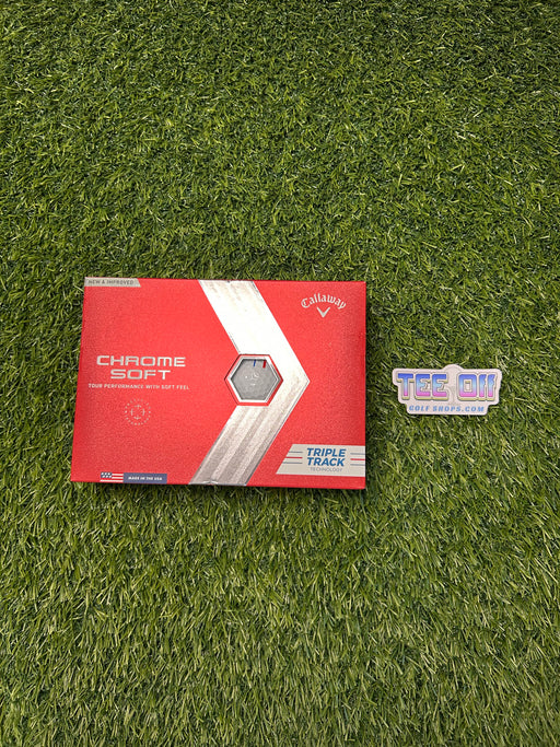 Callaway Chrome Soft Triple Track RWB Dozen Balls New – Pre-Owned Golf Club – TEE OFF Golf Shops
