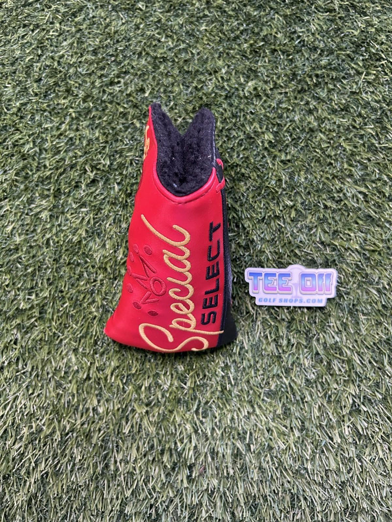 Scotty Cameron Special Select 1st of 500 Red Black Putter Head Cover Limited – Pre-Owned Golf Club – TEE OFF Golf Shops