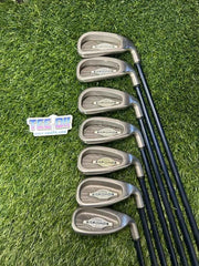 Callaway Big Bertha X-12 Irons Set 5-PW,LW RCH99 Regular Flex GP Grips RH