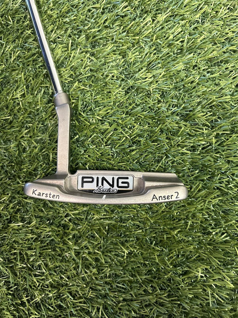 Ping 2013 Karsten Anser 2 35" Blade Putter Original Grip – Pre-Owned Golf Club – TEE OFF Golf Shops