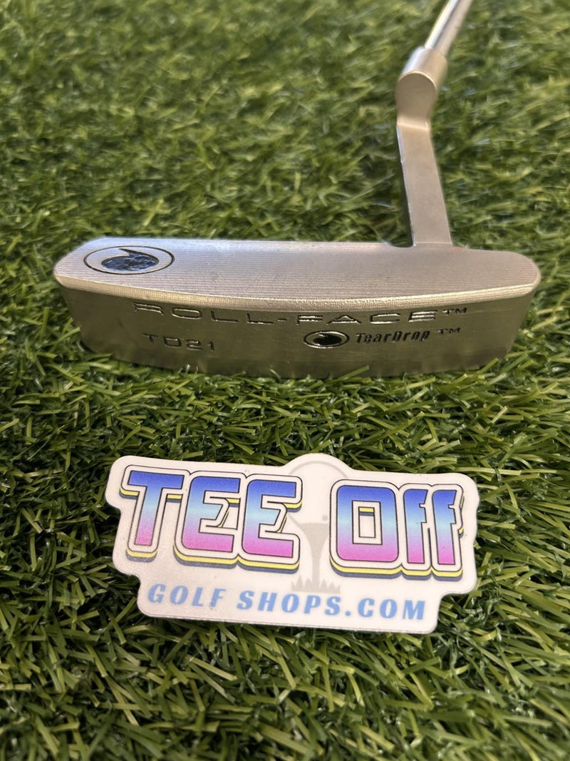 TearDrop Roll Face TD21 35" Blade Putter Original Grip RH – Pre-Owned Golf Club – TEE OFF Golf Shops