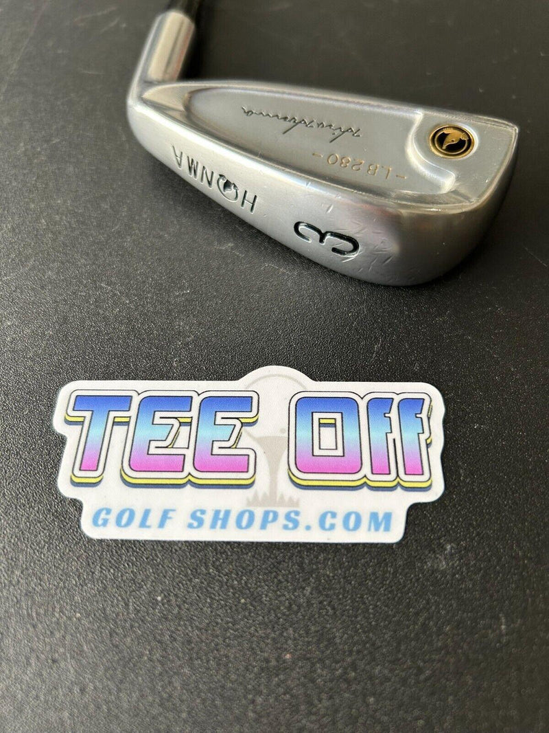 Honma LB280 3 Iron Carbon Graphite Regular Flex Original Grip RH – Pre-Owned Golf Club – TEE OFF Golf Shops