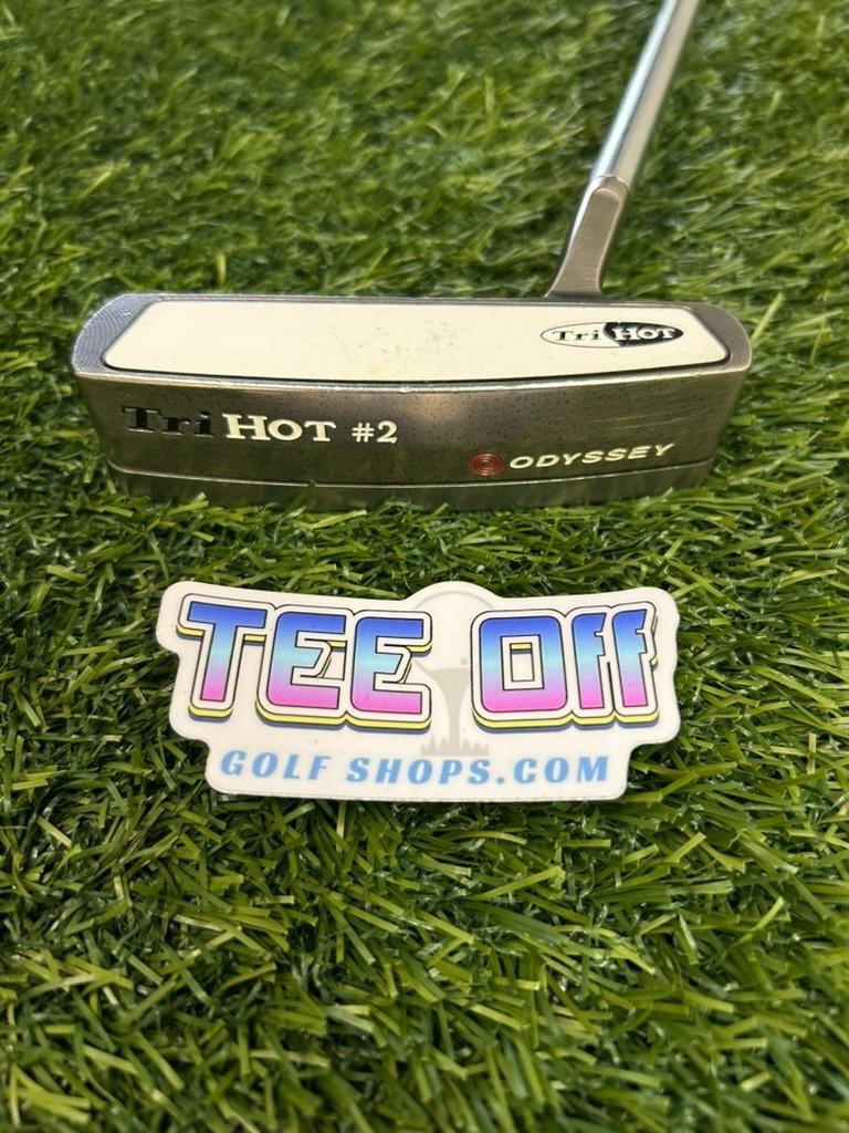 Odyssey Tri Hot #2 Blade Putter 25" Original Grip RH – Pre-Owned Golf Club – TEE OFF Golf Shops