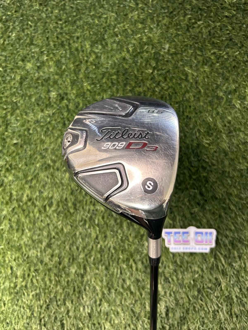 Titleist 909 D3 Driver 8.5 Loft Voodoo Stiff Flex GP Grip RH