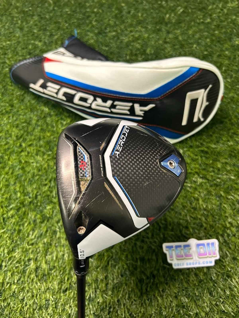 Cobra AeroJet Driver 10.5 Loft Accra M4 Stiff Flex GP Grip LH