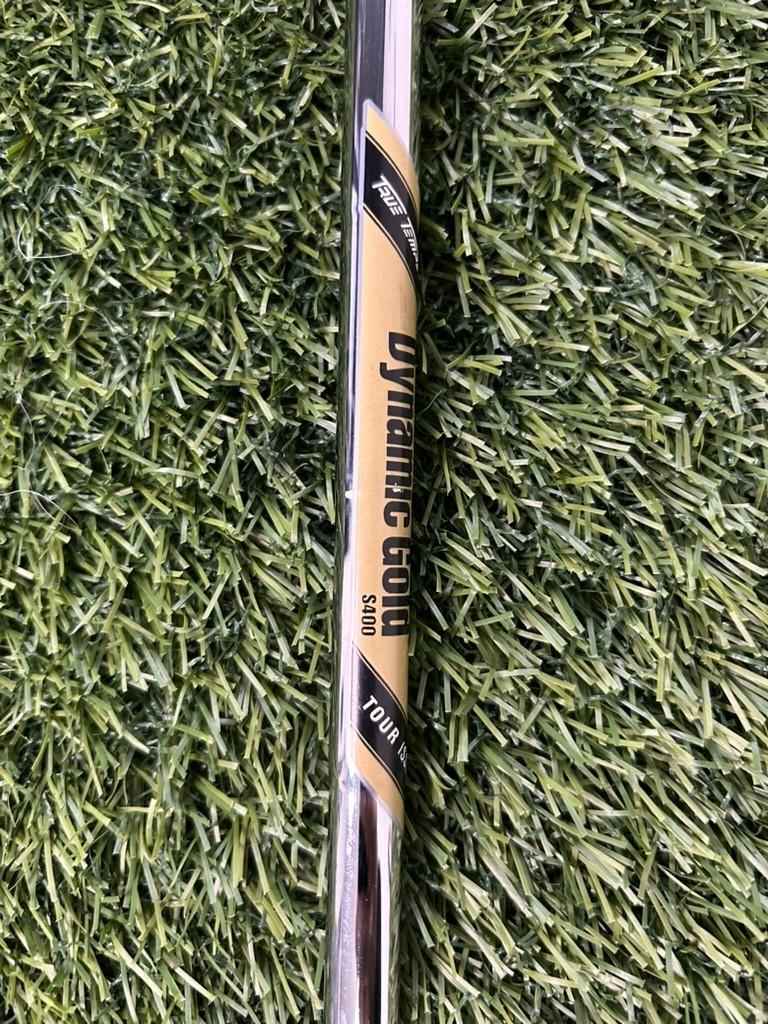 Cobra King Forged MB Black Irons Set 4-PW DG S400 Stiff Flex SS Grips RH