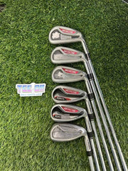 Adams Idea a30s Irons Set 6-GW Steel Regular Flex GP Grips RH