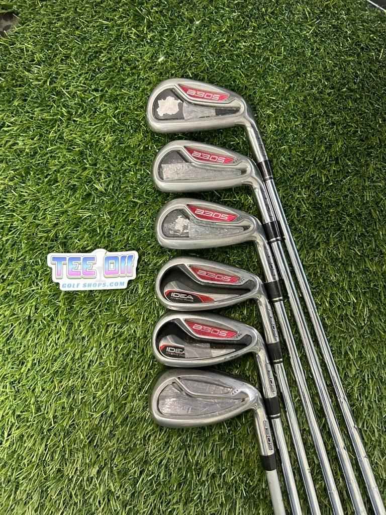 Adams Idea a30s Irons Set 6-GW Steel Regular Flex GP Grips RH