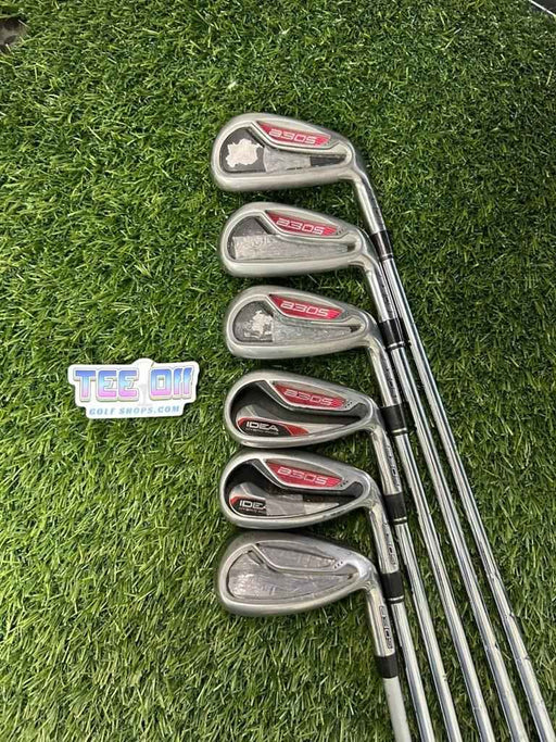 Adams Idea a30s Irons Set 6-GW Steel Regular Flex GP Grips RH