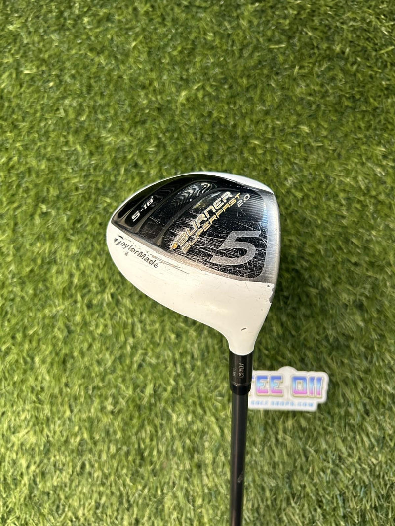 TaylorMade Burner Superfast 2.0 5W 18 Loft Matrix Stiff Flex GP Grip RH – Pre-Owned Golf Club – TEE OFF Golf Shops