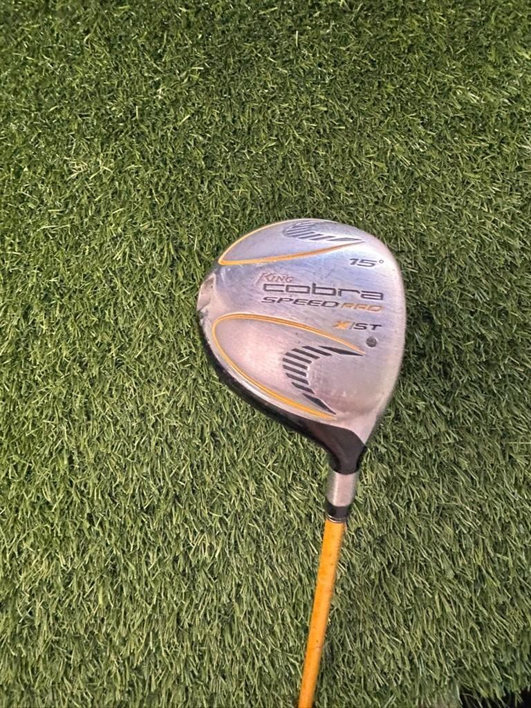 Cobra King SZ Speed Pro XST 3W 15 Loft Speeder Stiff Flex RH – Pre-Owned Golf Club – TEE OFF Golf Shops