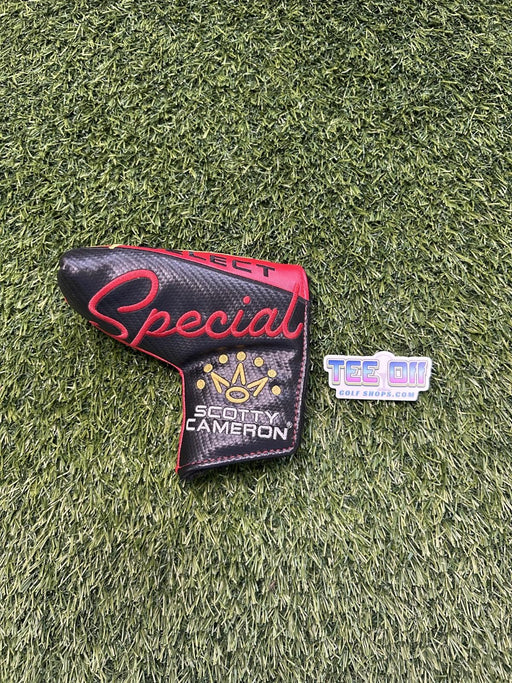 Scotty Cameron Special Select 1st of 500 Red Black Putter Head Cover Limited – Pre-Owned Golf Club – TEE OFF Golf Shops
