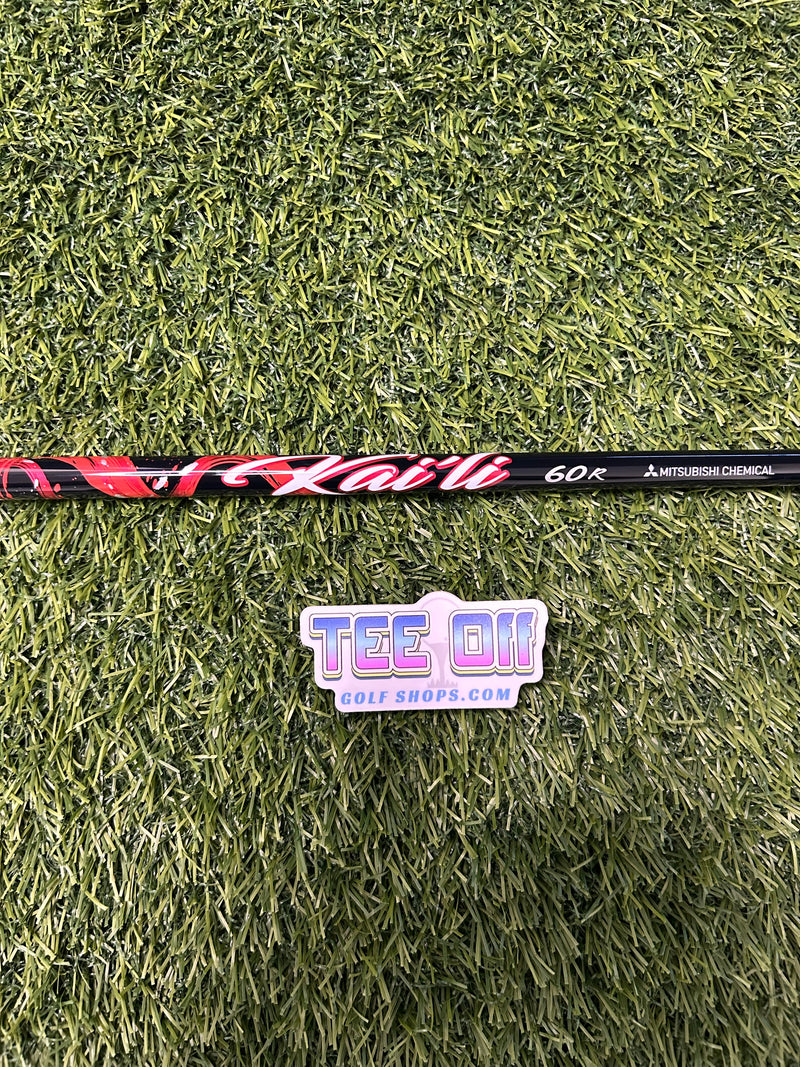Mitsubishi Kali'i Red 60R Regular Flex 46" Uncut Golf Shaft – Pre-Owned Golf Club – TEE OFF Golf Shops