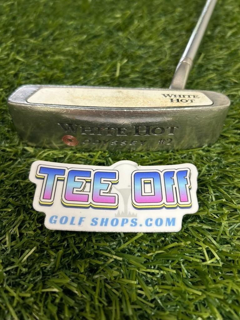 Odyssey White Hot #2 Blade Putter 35" Original Grip RH – Pre-Owned Golf Club – TEE OFF Golf Shops