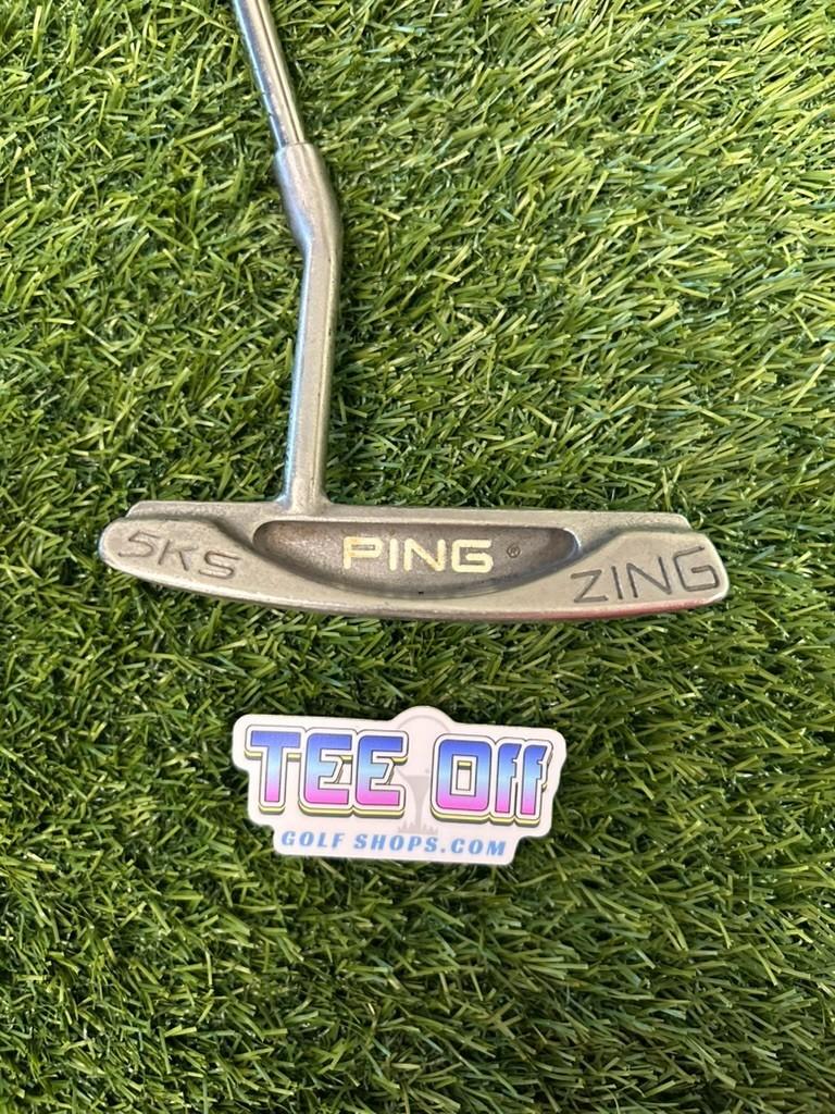Ping Zing 5KS 35" Blade Putter Karma Grip RH – Pre-Owned Golf Club – TEE OFF Golf Shops