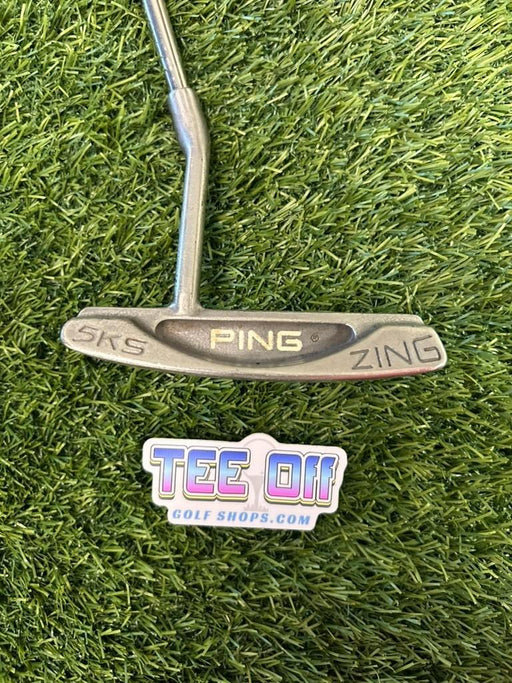 Ping Zing 5KS 35" Blade Putter Karma Grip RH – Pre-Owned Golf Club – TEE OFF Golf Shops