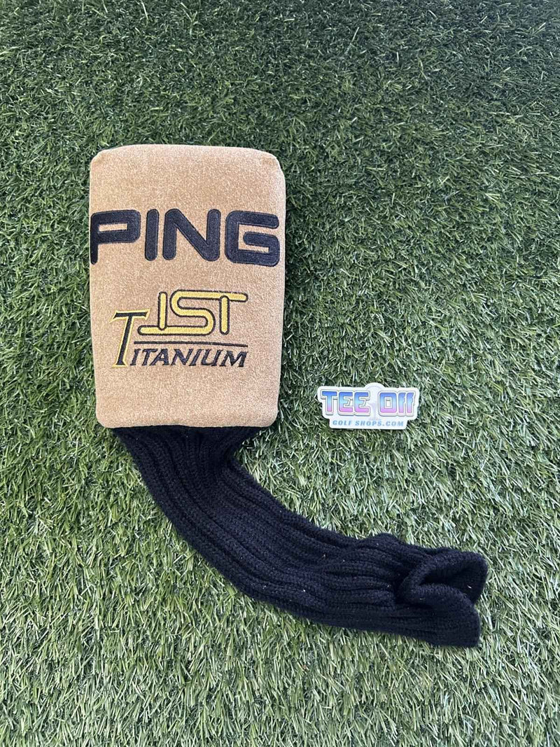 NEW Vintage Ping LST Titanium Driver Sock Style Head Cover