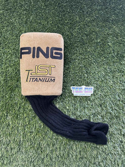 NEW Vintage Ping LST Titanium Driver Sock Style Head Cover