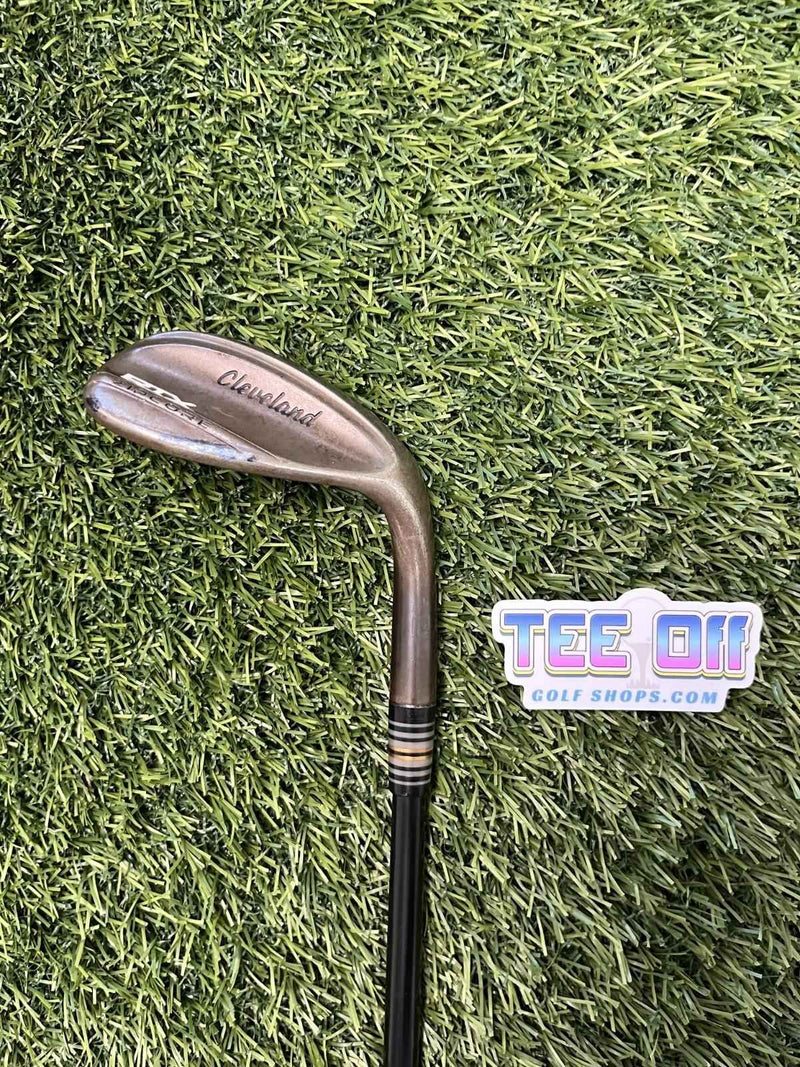 Cleveland RTX 6 Zipcore Raw 60 Loft LW DG S400 Stiff Flex RH