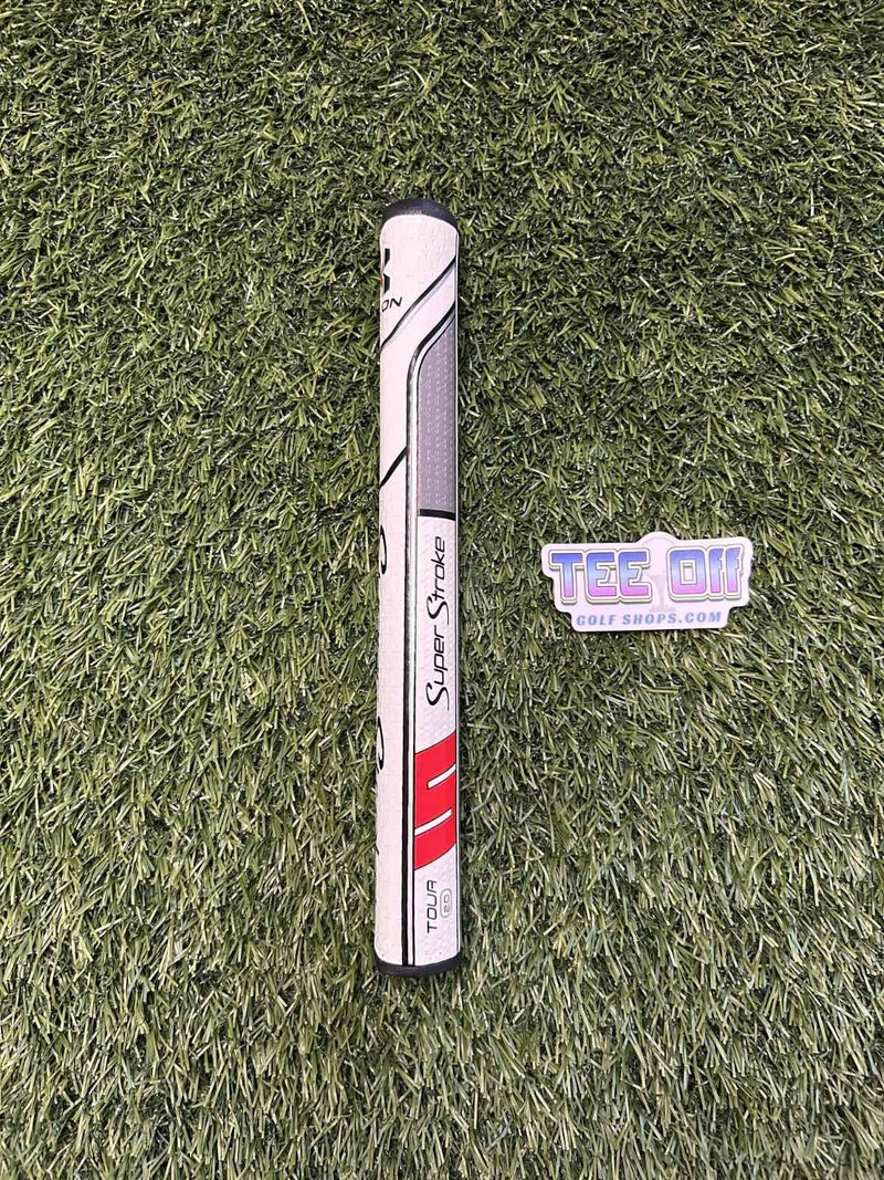 Super Stroke Tour 2.0 White/Gray/Red Putter Grip